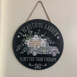 Round Decorative Sign